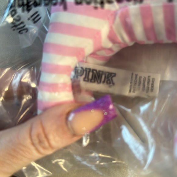 🐶 NWT Pink by Victoria’s Secret Mini Striped Dog🐶 - Picture 7 of 7